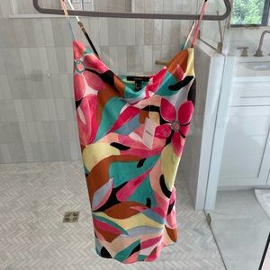NWT never worn mini silk dress